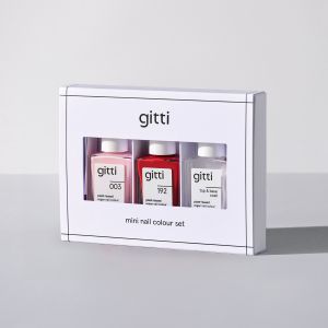 GITTI MINI GETAWAY SET SMALTI PER UNGHIE PLANT-BASED 3 PZ